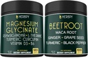 Supplément au glycinate de magnésium 6in1 et capsules de racine de betterave 6in1