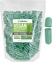 XPRS Nutra Größe 00 Leere Kapseln - 1000 Graf Leere Vegan Kapseln - Vegetarische leere Pillen - DIY Gemüse Kapsel Füllung- Veggie Pillen Caps (Sage Green)