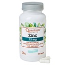 Quantum Gesundheit Zink Gluconate 22mg Tägliche Immunität Boost Supplement unterstützt Energie, Gesunde Augen, Haar Haut und Nägel - Essential Mineral Immune Unterstützung für Frauen und Männer - 100 Kapseln