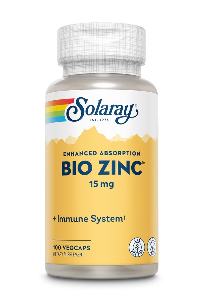 Bio Zinc with Zinc Picolinate & Synergistic Ingredients (100 Capsules)