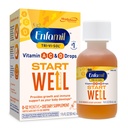 Enfamil Tri-Vi-Sol Infant Multivitamin Tropfen, unterstützt Wachstum & Immun Gesundheit für Babys, 50mL Flasche