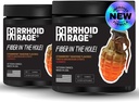 Fibre et Magnésium Gommies, soutient la santé digestive, soulage la constipation, aide à prévenir les hémorroïdes, a à la fois la fibre soluble et insoluble, fabriqué aux États-Unis, 60 ct (2)