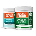 Kit Duo Bulletproof Collagen Peptides Protéines Poudre pour la peau, les os et les articulations — 18g Protéines, 17.6 Oz & InnerFuel Poudre de Fibre Prébiotique pour Gut, Gas Relief, Digestive Health et Immune Support