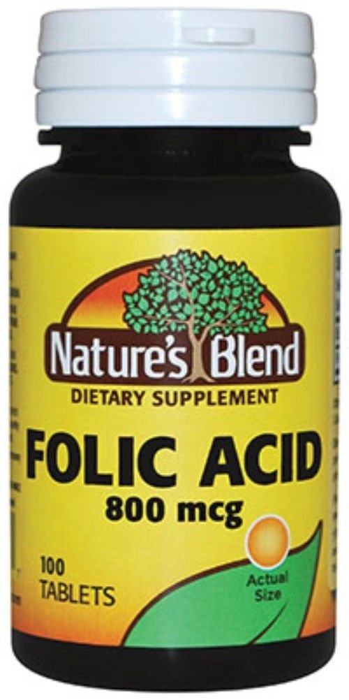Acido folico 800 mcg 800 mcg 100 Tabs