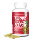 Health Plus Super Colon Cleanse 15 Tage Versorgung von Gentle Gut Cleanse Detox, Psyllium Husk, Probiotics for Constipation Relief & Digestive Support, 60 Kapseln