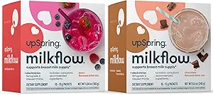UpSprring Lait Flux Electrolyte Supplément de boisson d'allaitement Mélange avec Fenugreek.