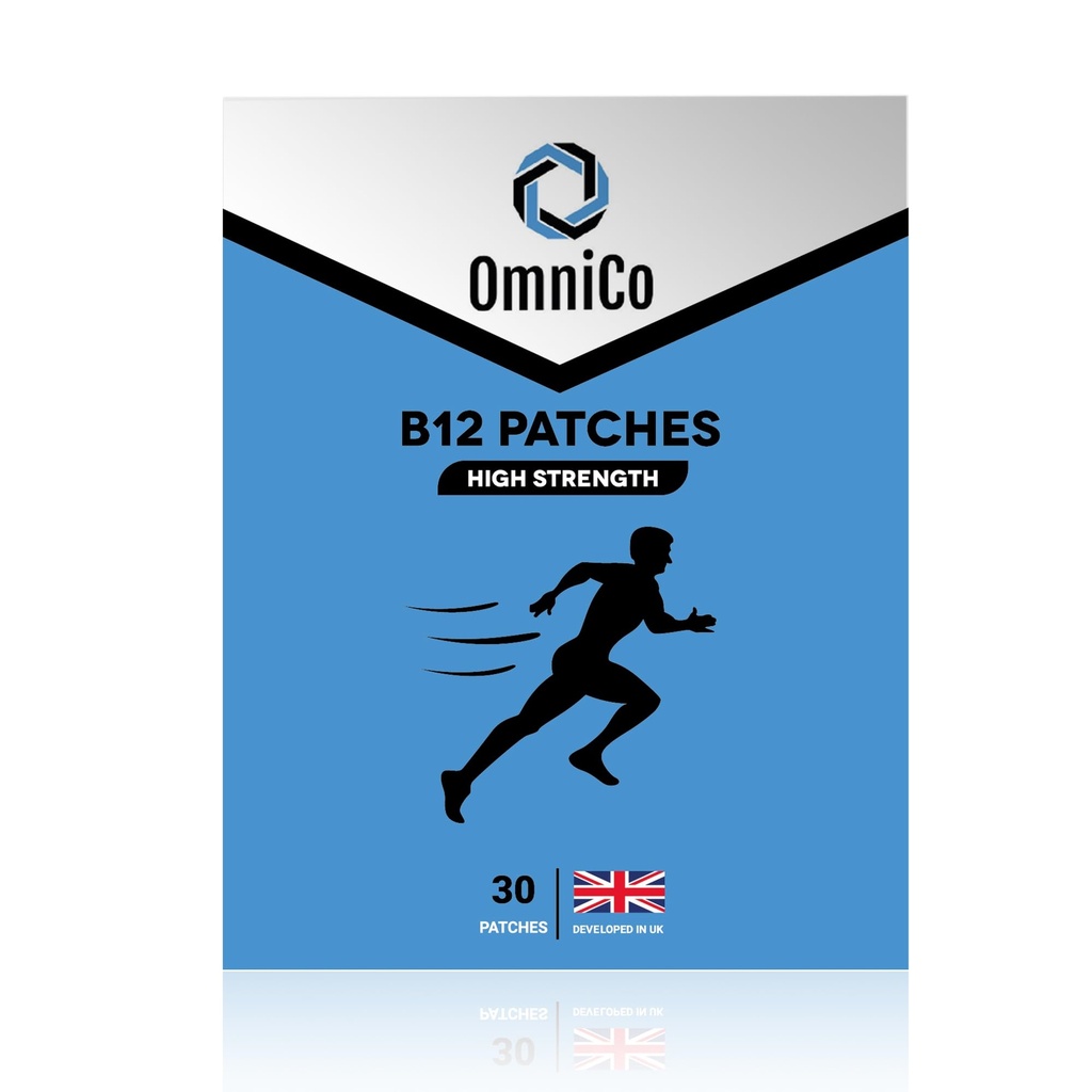 OmniCo - B12 Patches d'énergie – 30 paquets