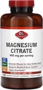 Olympian Labs Magnesium Citrate 400mg - 300 Capsules - Easy Absorbable, Supporting Healthy Bones, Healthy Heart and Calcium Absorption