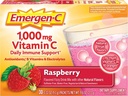 Alacer Emergen-C Vitamin C Fizzy Drink Mix Raspberry - 1000 Mg - 30 Pakete