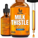 Milchdistel für Hunde & Katzen – Leberstütze für Hunde & Katzen – Nierenstütze – 2Oz