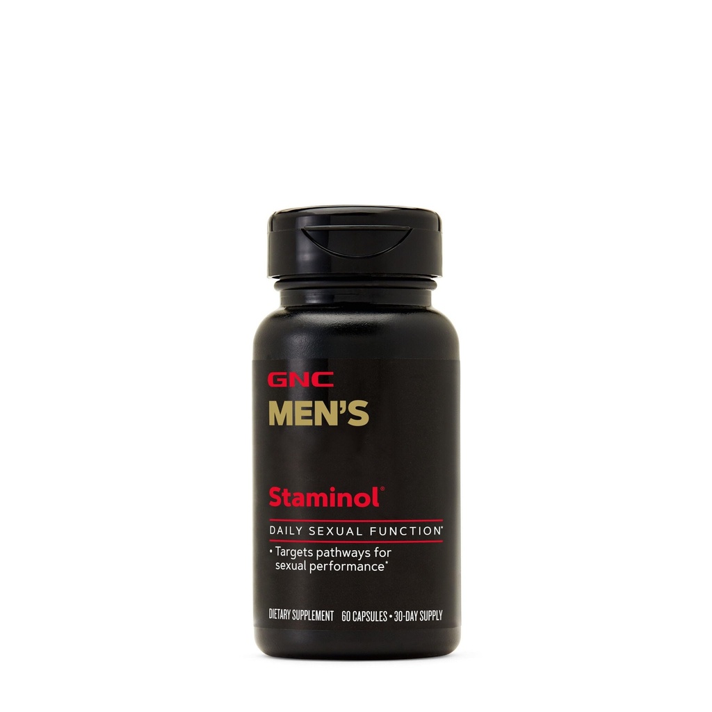 GNC Staminol Daily Male Performance Formula, Nutrienti chiave, 60 capsule