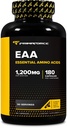 Primaforce EAA Capsules 1200mg, 180 Capsules, 90 portions - Acides aminés essentiels - Non-OGM, sans gluten et amiable