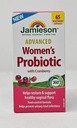 Jamieson Advanced Women's Probiotic mit Cranberry, Hilfe Unterstützung & Wiederherstellen Gesunde Vaginal Flora - 65 Vegetarische Kapseln