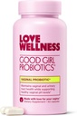 Amore benessere Good Girl Probiotics | Salute vaginale femminile & pH Balance Supplemento | Probiotico per tratto urinario, Lieto, Odor e supporto immunitario | Gluten-Free | 30-Day Supply