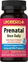 Lindberg Vitamines prénatales pour femmes 60 capsules Multivitamines et minéraux avec fer et acide folique.