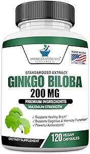 Ginkgo Biloba Extract 200mg, Ginkgo Biloba Extract bio, Ginkgo Biloba Suppléments, Ginkgo Biloba Extract, Ginkgo Biloba Organic, Ginkgo Biloba Pills, Ginkgo Biloba Capsules, 120 Capsules Vegan