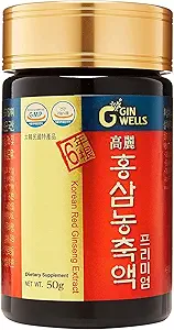 ILHWA Pure Concentrated Red Ginseng Extract (1.76oz, 50g) - 100% reine koreanische rote Ginseng Tee - für Immunität. Ginsenosid 750 mg
