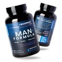 Nutrizione - Man+ Formula, Supporto per l'energia, Supporto muscolare e Integratori per la salute della prostata per gli uomini con vitamina E, Saw Palmetto, Red Korean Ginseng, e altro ancora, 120 capsule