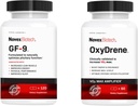 GF-9 et OxyDrene Hommes Performance Stack 30 jours d'approvisionnement – Boost un peptide critique qui soutient l'énergie et la conduite, et augmenter VO2 Max et NAD+ pour améliorer la performance physique, l'énergie et l'endurance