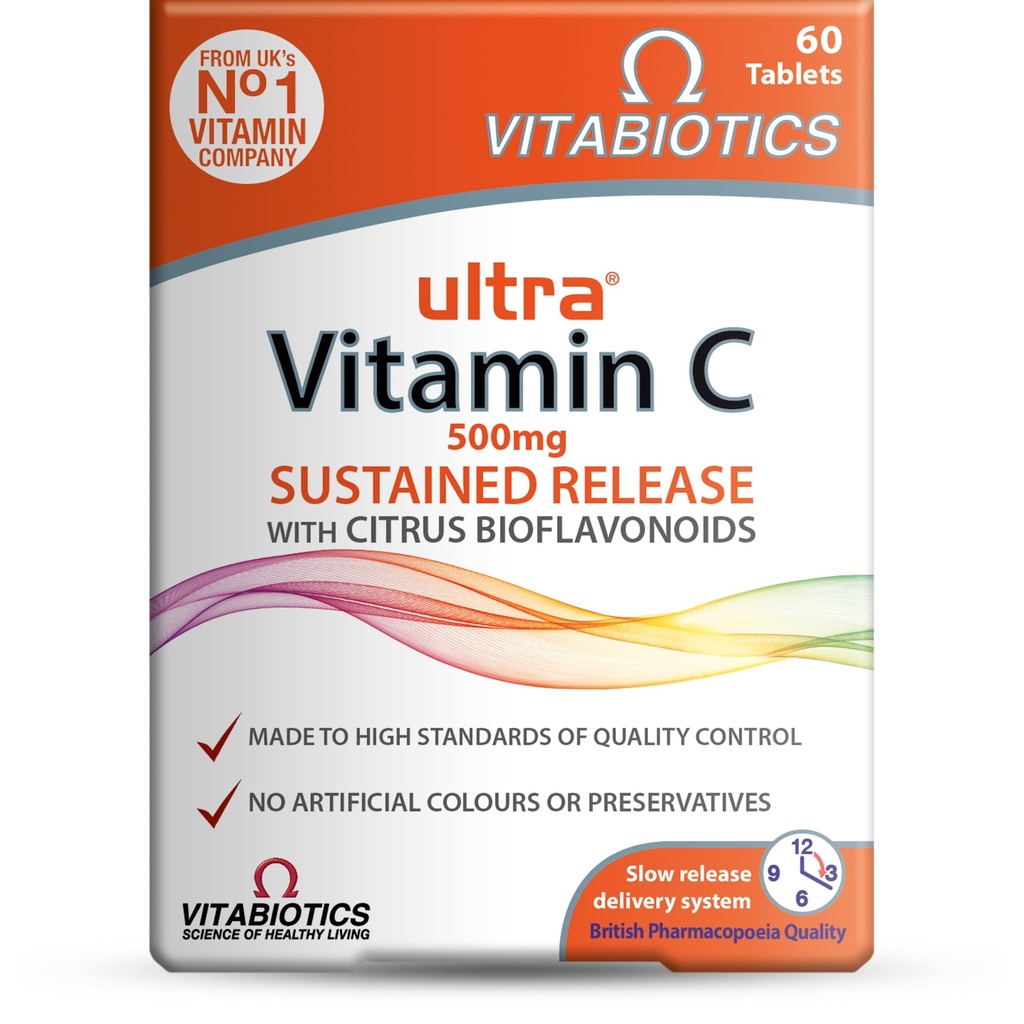 Vitabiotics - Ultra Vitamin C - 60 Tabletten
