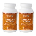 BrainMD Dr Amen Omega-3 Power - 60 capsules, paquet de 2 - Supplément de soutien articulaire et immunitaire - Contient DHA & EPA - Sans gluten - 60 portions totales