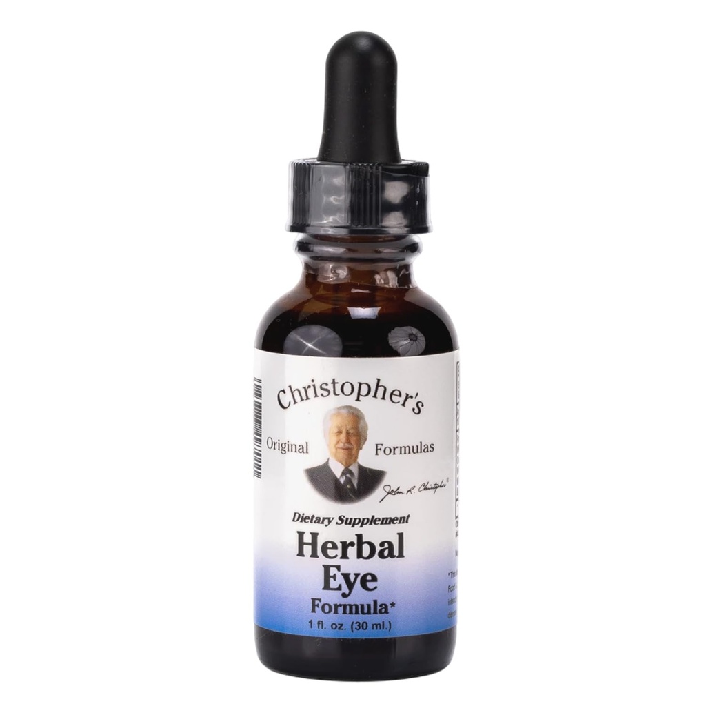 Christopher's Original Formulas Herbal Eyebright, 1 fl oz - Natural Eye Wellness