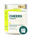 Cheers Hydrate | Oral Rehydration Lösung | Elektrolyte für schnelle Hydration | Lemon Lime Flavor | 12 Servierungen | Elektrolytische Ergänzung mit Natrium, Kalium, Glucose