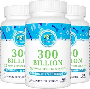 Probiotika für Frauen und Männer, 300 Billion CFU, 24 Strains Probiotika mit 15 Bio Kräuter probiotics Blend, Probiotische Ergänzung für Verdauungsgut Immune & Ganz-Body Health -6 Monat Versorgung