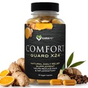 KaraMD Comfort Guard X24 | Joint & Movement Support Supplement | Turmeric Curcumin, Boswellia & Ginger | Muscle Discomfort & Joint Stiffness | Non-GMO, Gluten Free & Vegan Friendly (30 Portionen)