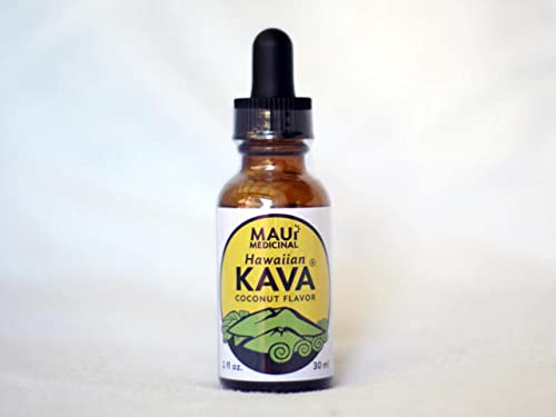 Extrait de racine de kava 1 oz de noix de coco