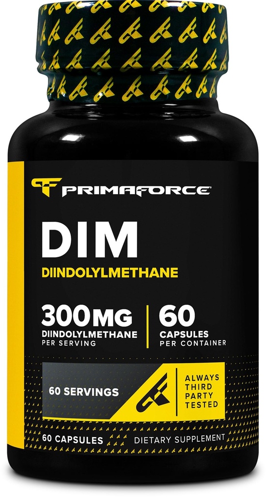 Primaforce DIM Supplement (Diindolylmethan) 300mg, 60 Kapseln
