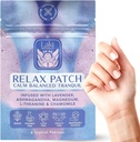 Laki Naturals Relax Patch (Pack of 8) | Ingredienti naturali pianta-basati per lo stress e la preoccupazione | Formula calmante per il sonno migliore