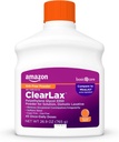 Basic Care ClearLax, Laxatives Pulver für gentle Constipation Relief, Weichen Hocker, Polyethylen Glycol 3350, Orange Flavor, 1.68 Pfund (Pack von 1)