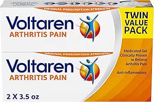 Voltaren Arthritis Gel di Dolore per Potente Artrite Topical Pain Relief con Diclofenac - NUOVO Easy Open Cap - 100 g x 2