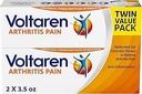 Voltaren Arthritis Schmerzgel für leistungsstarke topische Arthritis Schmerzlinderung mit Diclofenac - NEU Easy Open Cap - 100 g x 2