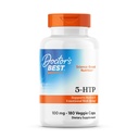Les meilleurs médecins 5-HTP, soutient le bien-être mental et émotionnel, non-OGM, sans gluten, sans soja, végan 180 capsules de légumes