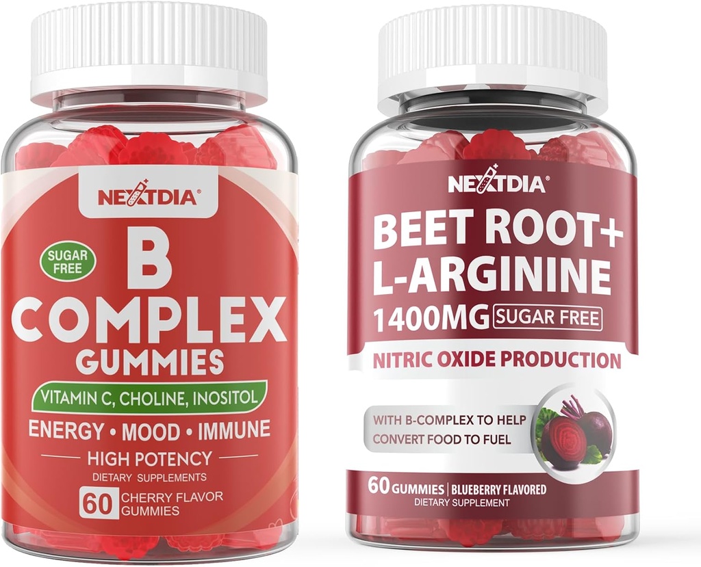 Vitamin B Complex Gummies with Beet Root Gummies
