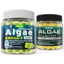 Algae Omega 3 Gummis + Marine Algen Calcium Gummis Bundle