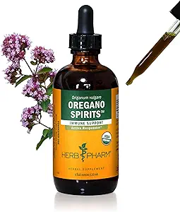 Kräuter Pharm Oregano Spirits Extrakt und ätherische Ölmischung für Immununterstützung* - 4 Unze