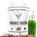 Vedge Nutrition Organic Greens - Vegan Pflanzenbasiertes Superfood-Pulver - Getränkemischung für Energie, Antioxidantien und Erholung - Full Spectrum Greens für Athleten - 30 Servierungen - Gemischte Berry Flavor