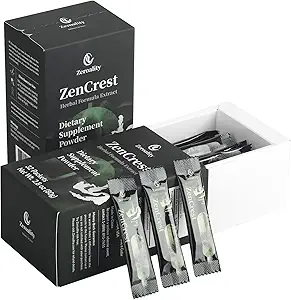 ZenCrest, Natürliche Kräuter Prostata-Ergänzung, Traditionelle chinesische Kräuterformel, Förderung gesunder Prostata, Förderung Urogenitalfunktion, keine Nebenwirkungen, (64 Packungen - 2 Boxen)