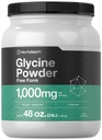 Horbäach Glycine Poudre 3 lbs.com Supplément de forme libre.