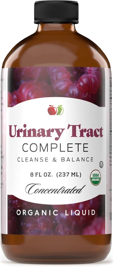 Vollständige natürliche Produkte Urinary Tract Komplett 8oz - Flüssige Ergänzung für eine Urinary Tract Cleanse, Verteidigung, Gesundheit und Behandlung mit Bio Cranberry & Organic D-Mannose