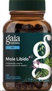 Gaia Herbs Male Libido - Supplément à base de plantes avec Saw Palmetto, Horny Goat Weed, Maca & Avoine - Soutient l'endurance, la vitalité et l'équilibre hormonal pour les hommes - 120 Vegan liquide Phyto-Capsules (30 jours d'approvisionnement)