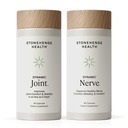 Stonehenge Health Dynamic Joint & Dynamic Nerve Bundle Supplements unterstützt: Joint Discomfort, Stiffness, Support Comfort, Tingling, Numbness, Burning, Joint Health