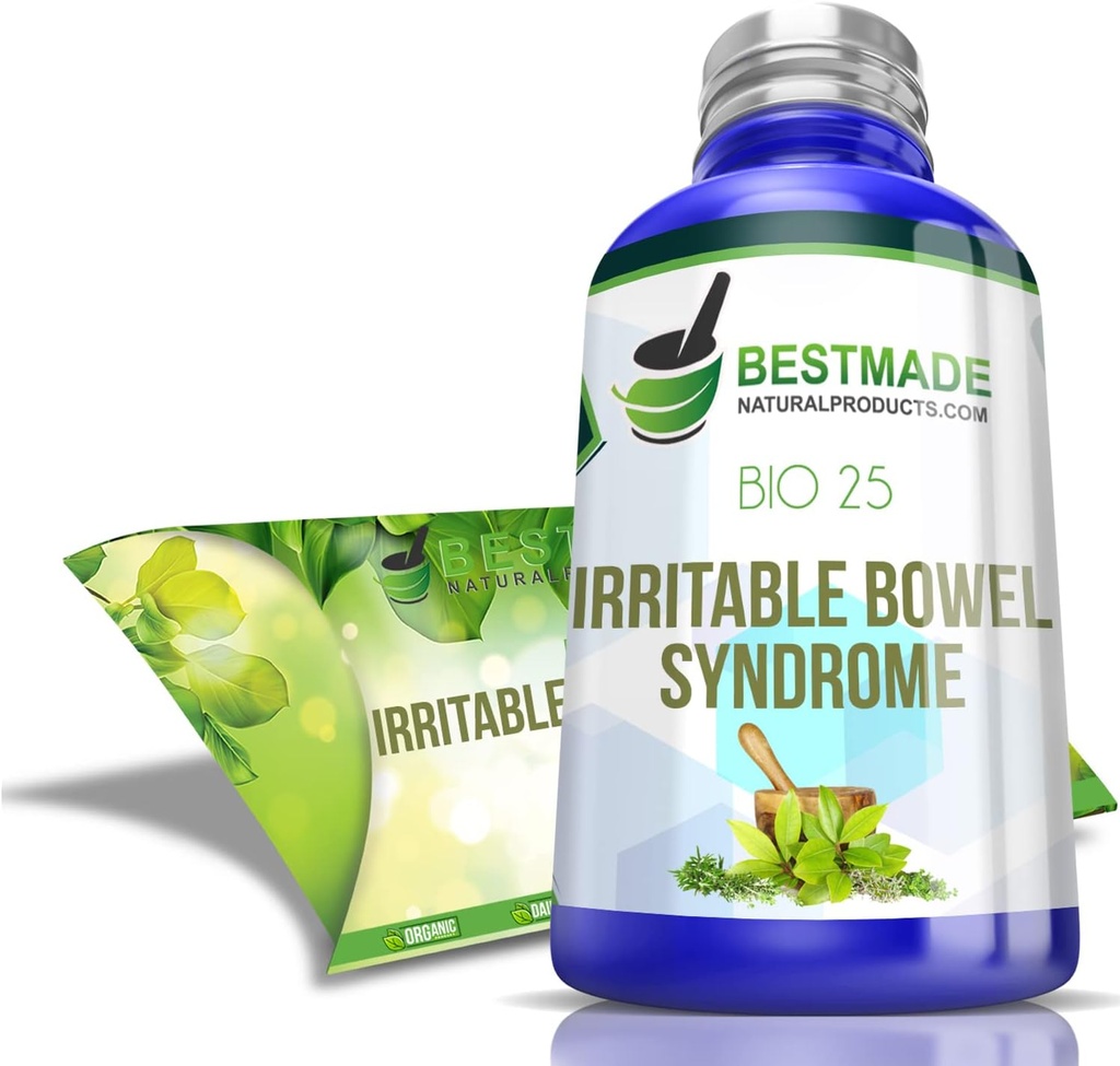 Bestmade Natural Products Digestive Comfort Solution BIO25 - Natural Remedy for Irritable Bowel Syndrom, Soothe Discomfort & Support Digestive Balance, 350 Pellets