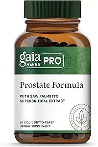 Gaia Herbs Prostata Formula - Supplement unterstützt Prostatagesundheit* - Antioxidantien-Unterstützung mit grünem Tee Weiß Sage Granatapfel & Stinging Nettle Root - 60 flüssige Phyto-Caps (30 Portionen)