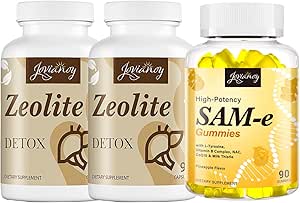 Gommies SAM-e avec L-Tyrosine + Capsules de désintoxication zéolite