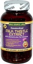 Estratto di cardo di latte organico, 180 caps, polvere di cardo di latte puro Plus 80% Silymarin Extract Complesso standardizzato, 450 mg, integratore naturale per la salute del fegato, aumento immunitario, disintossicazione e pulizia