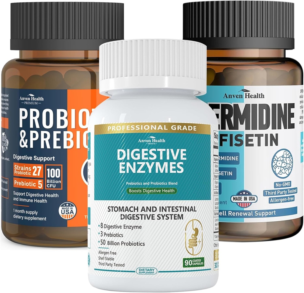 Boost Health Family Bundle: Gut Health, Anti-Age & Immunity Support pour tout le monde!